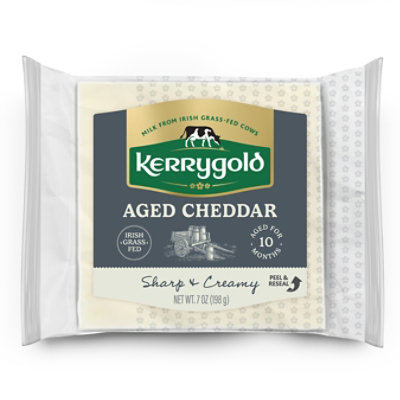 Kerrygold Grass-fed Aged Irish Cheddar Cheese - 7 OZ - Image 1