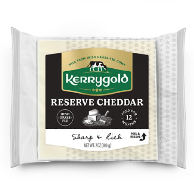 Kerrygold Grass Fed Reserve Irish Cheddar Cheese - 7 OZ - Image 1