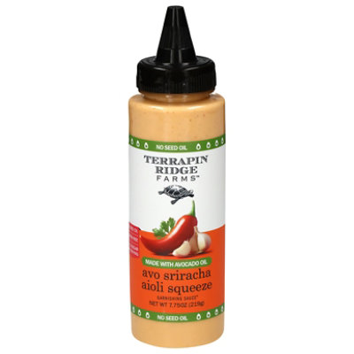 Avo Sriracha Aioli Squeeze Garnishing Sauce - 7.75 oz - Image 1