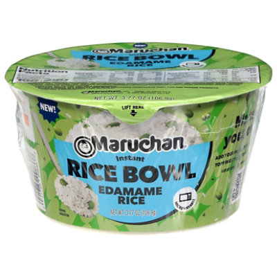 Maruchan Rice Bowl Edamame 3.77oz - 3.77 oz - Image 1