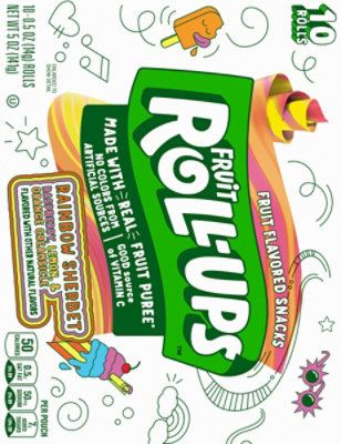 Rainbow Sherbet Fruit Flavored Snacks - 10 CT - Image 5