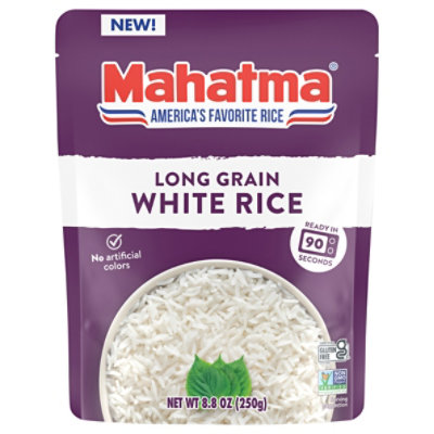Mahatma Long Grain White Rice Pouch - 8.8 Oz - Image 2