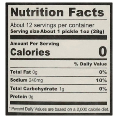 Mcclures Pickles Spicy Dill Whole Pickle 16oz - 16 oz - Image 3