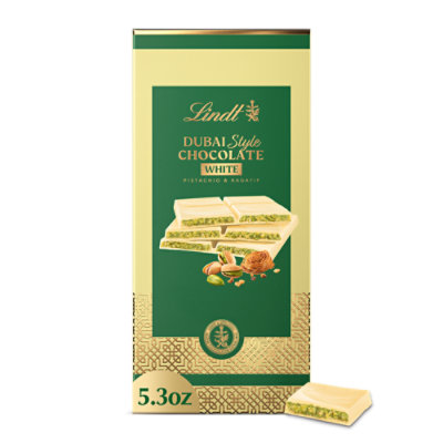 Lindt Dubai Style White Bar 5.3z - 5.3 oz - Image 1