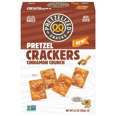 Pretzelized Snacks Cracker Pretzel Cinnamon Crunch - 6.5 oz - Image 1