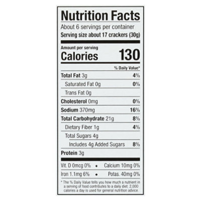 Pretzelized Snacks Cracker Pretzel Cinnamon Crunch - 6.5 oz - Image 3