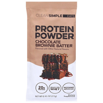 Clean Simple Eats Protein Brownie Packets - 0.95 oz - Image 1