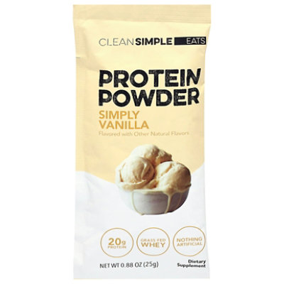 Clean Simple Eats Protein Vanilla Packets - 0.88 oz - Image 1