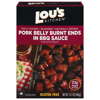 Lou's Kitchen Pork Belly Burnt Ends 14.1oz - 14.1 OZ - Image 1