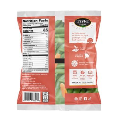Taylor Farms Snap Peas & Carrots 8oz - 8 OZ - Image 2