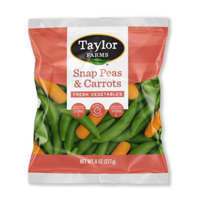 Taylor Farms Snap Peas & Carrots 8oz - 8 OZ - Image 1