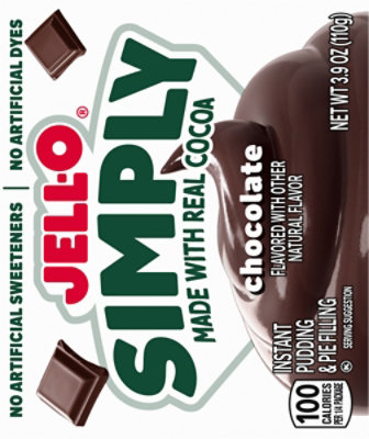 Jell-o Simply Chocolate Flavored Instant Pudding & Pie Filling Mix, 3.4 Oz Box - 110.0 GR - Image 5