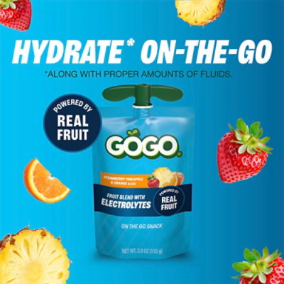 Gogosqueez Active Lyte Up Strawberry Pineapple Orange 6x10x3.9oz - 10 CT - Image 3