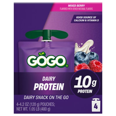 Gogosqueez Active Power Up Mixed Berry 12x4x120g - 4 CT - Image 2