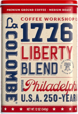La Colombe Coffee Ground Liberty Tin - 12 oz - Image 3