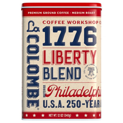 La Colombe Coffee Ground Liberty Tin - 12 oz - Image 1