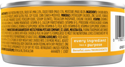 Purina Beneful Dog Pet Food , Others-d/l/o Chicken And Peas - 5.500oz - 5.5 oz - Image 4