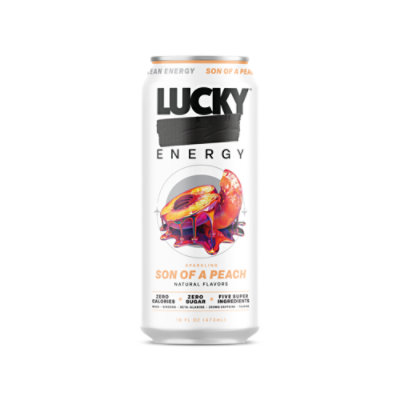 Lucky Energy Son Of A Peach 16fz - 16 oz - Image 1