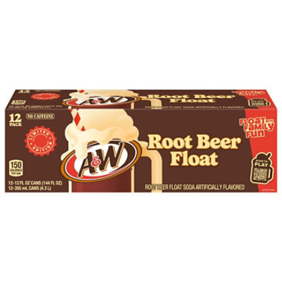 A&w Rootbeer Float Cn 12pkx2 - 144 fl oz - Image 1