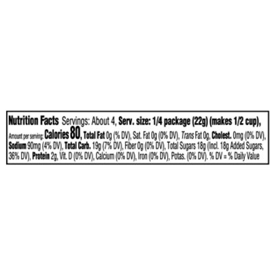 Jell-o Simply Strawberry Gelatin Dessert Mix, 3.0 Oz Box - 85.0 GR - Image 3