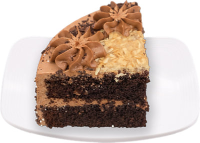 Cafe German Chocolate Quarter Cake - EA - Image 1