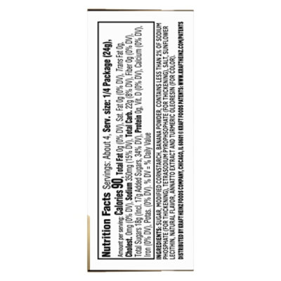 Jell-o Simply Banana Flavored Instant Pudding & Pie Filling Mix, 3.4 Oz Box - 3.4 oz - Image 5