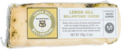 Sartori Cheese Bellavitano Lemon Dill - 5.3 OZ - Image 1