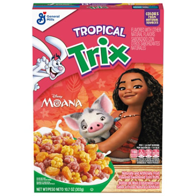 Trix Tropical Moana Breakfast Cereal - 10.7 oz - Image 1