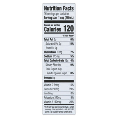 O Organics Reduced Fat 2% Milk - 1 Gallon - Image 3