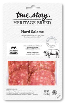 True Story Nae Heritage Breed Hard Salame 3 Oz - 3 OZ - Image 1