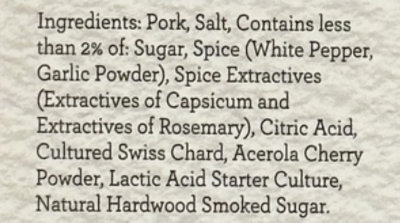 True Story Nae Heritage Breed Hard Salame 3 Oz - 3 OZ - Image 3