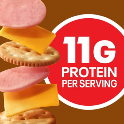 Lunchables Ham & American With Capri Sun Fruit Punch & Hershey's Milk Chocolate Bar Fun Pack - 9.1 OZ - Image 5