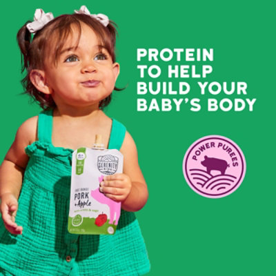 Serenity Kids Free Range Pork And Apple With Organic Parsnip, Carrot, Celery & Sage Baby Food - 3.5 oz - Image 4