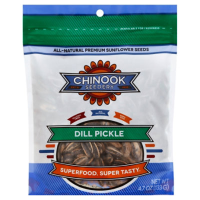 Chinook Seedery Sunflower Seed Shell Dill - 4.7 oz - Image 1