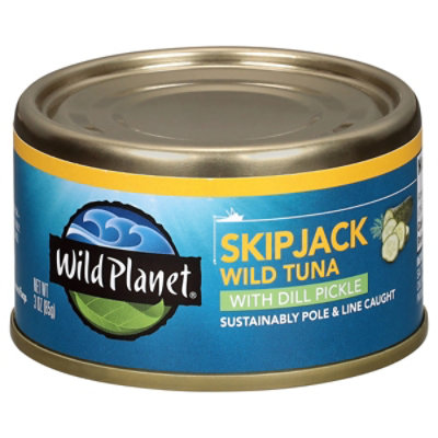 Wild Planet Tuna Wild Skipjack Dill Pickle - 3 oz - Image 2