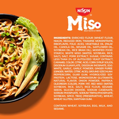Nissin Bold Tastes Of Tokyo Spicy Miso Unit - 5-4.58 oz - Image 6