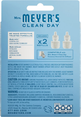 Mrs. Meyer's Scented Oil Diffuser Refills, Rain Water - 2-.67 Fl. Oz. - 2-.67 fl oz - Image 3