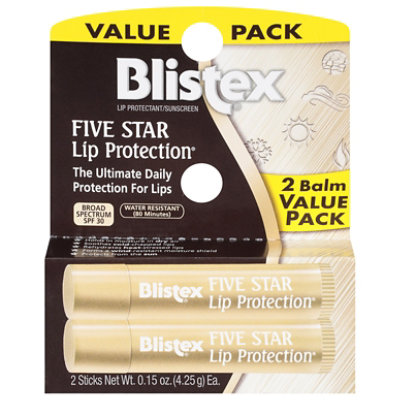 Blistex 5 Star Lip Protector 2pk - .15 OZ - Image 2
