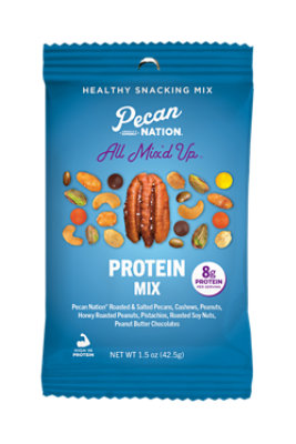 Pecan Nation Chocolate Protein Nut Snack Mix - 1.5 oz - Image 1