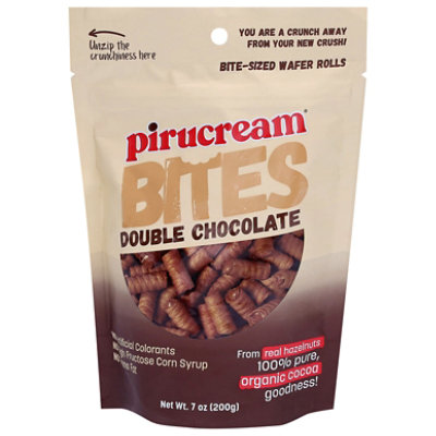 Pirucream Wafer Bites Double Chocolate - 7 oz - Image 2