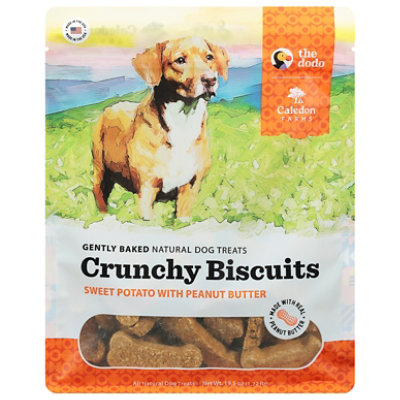 Caledon Farms Dog Biscuit Sweet Potato Peanut Butter - 19.5 oz - Image 1