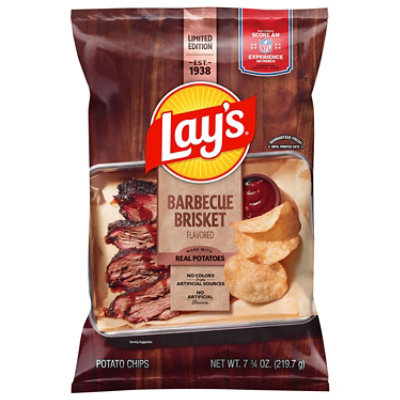 Lays Potato Chips Barbeque Brisket Display - 7.75 oz - Image 2