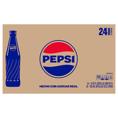 Pepsi Soda Cola 12 Fl Oz, 24 Count - 288 fl oz - Image 3