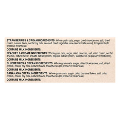Quaker Instant Oatmeal Fruit & Cream Variety - 21.1 oz - Image 4