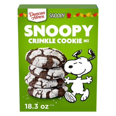 Duncan Hines Snoopy Crinkle Cookie Mix - 18.3 oz - Image 1