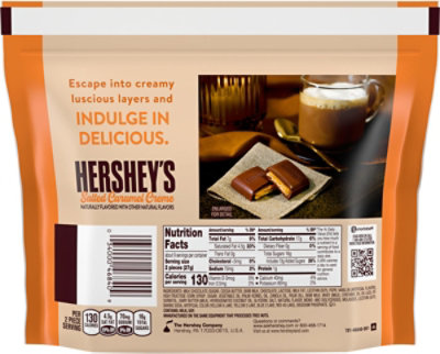 Hersheys Salted Caramel Creme Flavored Snack Size Candy Bag - 8.4 Oz. - Image 6