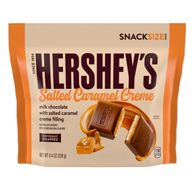 Hersheys Salted Caramel Creme Flavored Snack Size Candy Bag - 8.4 Oz. - Image 1