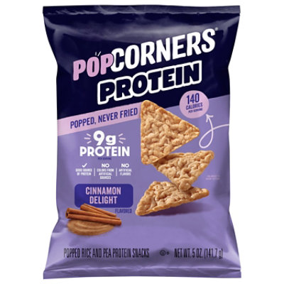 Popcorners Popped Corn Snacks Protein Cinammon Delight, 5 Oz - 5 oz - Image 2