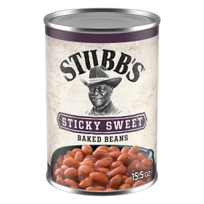 Stubb's Sticky Sweet Baked Beans, Canned Beans, 15.5 Oz. - 15.5 oz - Image 1