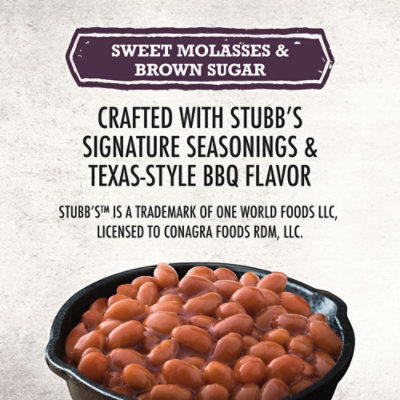 Stubb's Sticky Sweet Baked Beans, Canned Beans, 15.5 Oz. - 15.5 oz - Image 2